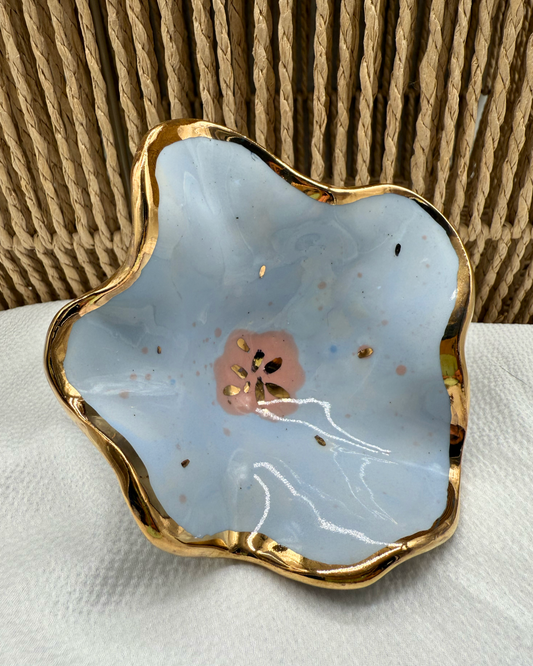 Floral Pedestal Bowl No. 5 | The Garden Table Collection