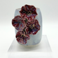 Gilded Bloom Vase | Burgundy
