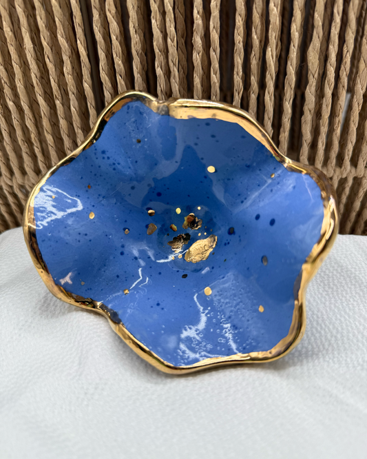 Floral Pedestal Bowl No. 7 | The Garden Table Collection