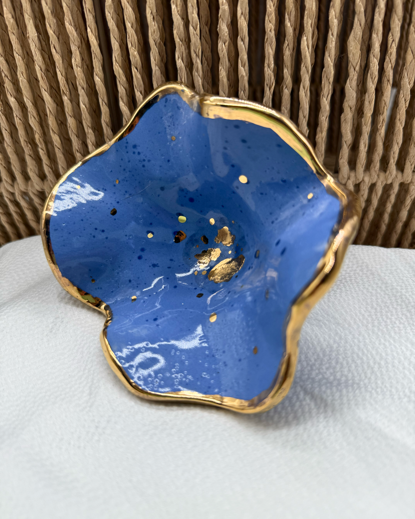 Floral Pedestal Bowl No. 7 | The Garden Table Collection