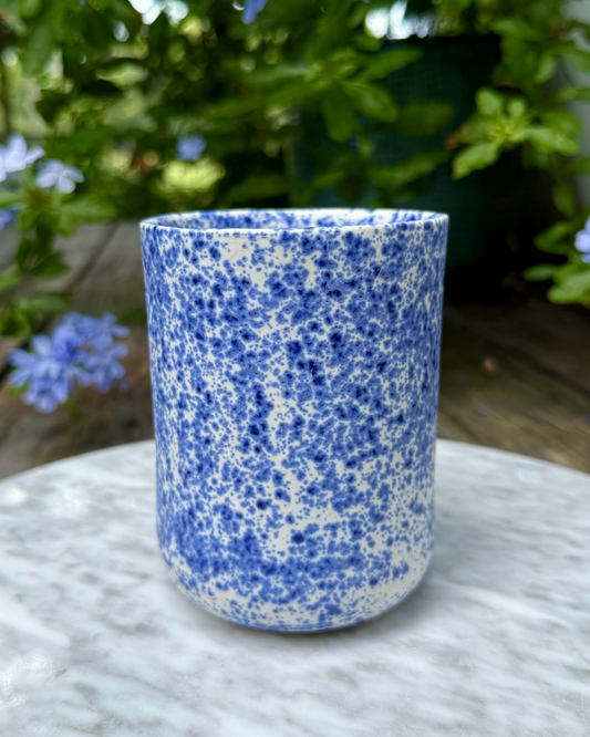 Blue Speckle Grande Cup