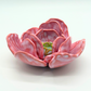 Grand Gilded Ceramic Flower | Wall or Tabletop Display