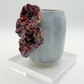 Gilded Bloom Vase | Burgundy