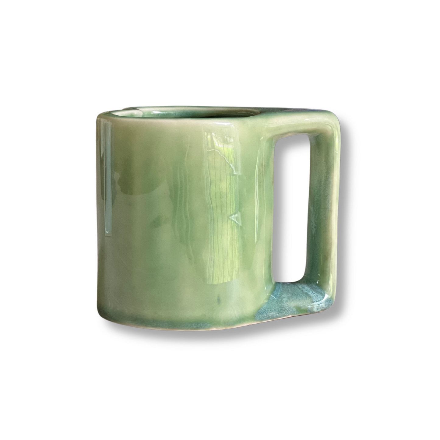 ceramic heart mug