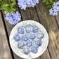 Blue Speckle Deviled Egg Plate