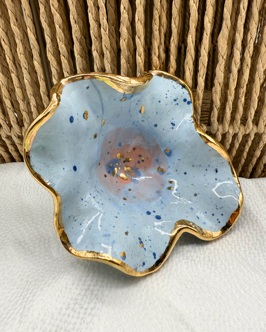 Floral Pedestal Bowl No. 6 | The Garden Table Collection