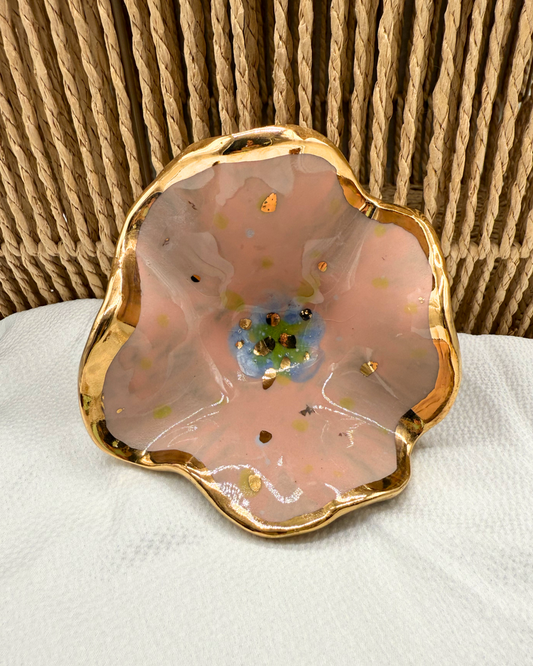 Floral Pedestal Bowl No. 10 | The Garden Table Collection