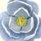 Grand Gilded Ceramic Flower | Wall or Tabletop Display
