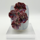 Gilded Bloom Vase | Burgundy