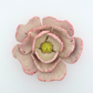 Grand Gilded Ceramic Flower | Wall or Tabletop Display