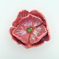Grand Gilded Ceramic Flower | Wall or Tabletop Display