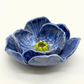 Grand Gilded Ceramic Flower | Wall or Tabletop Display