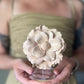 golden bloom ceramic flower