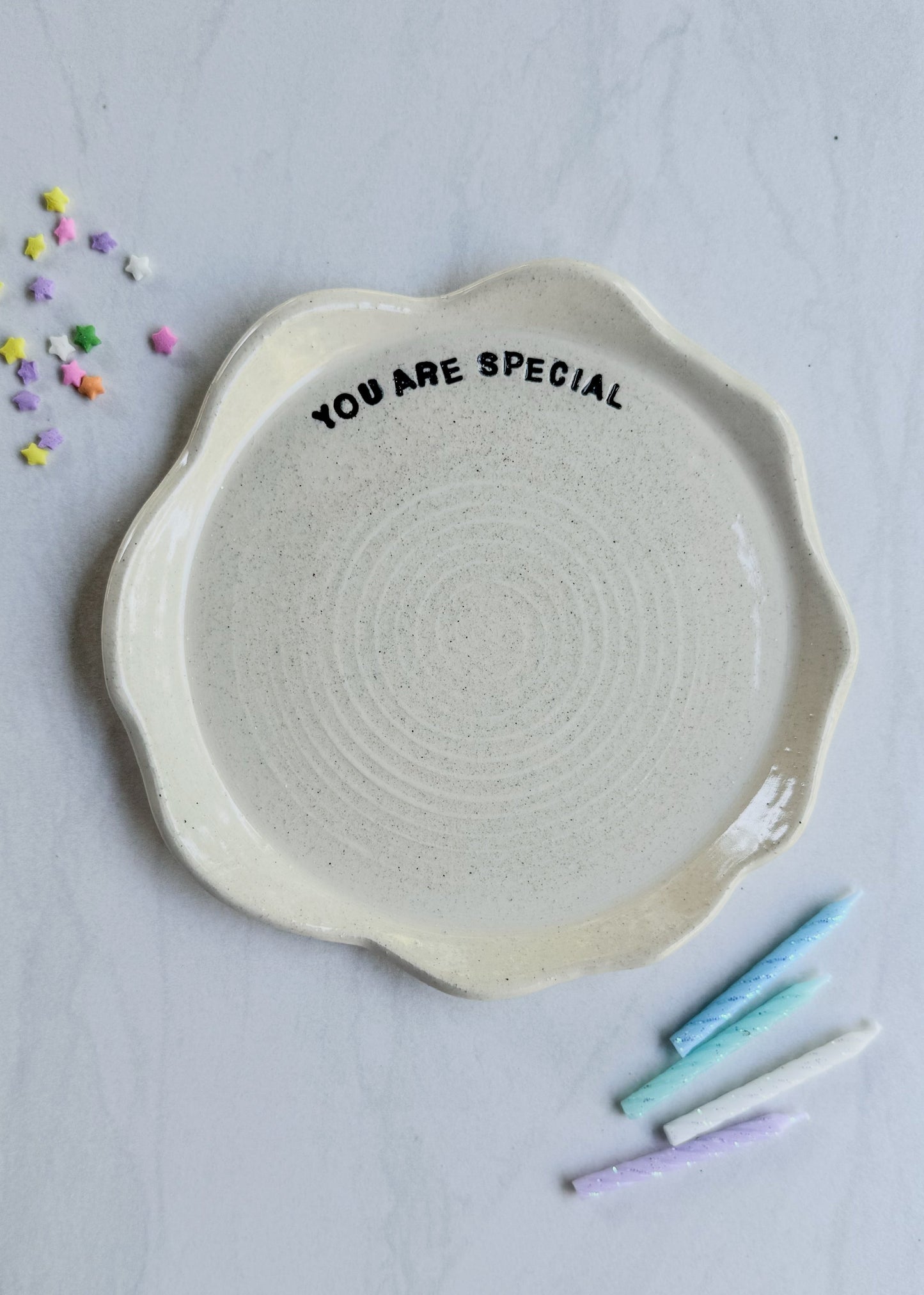 "you are special" heirloom plate