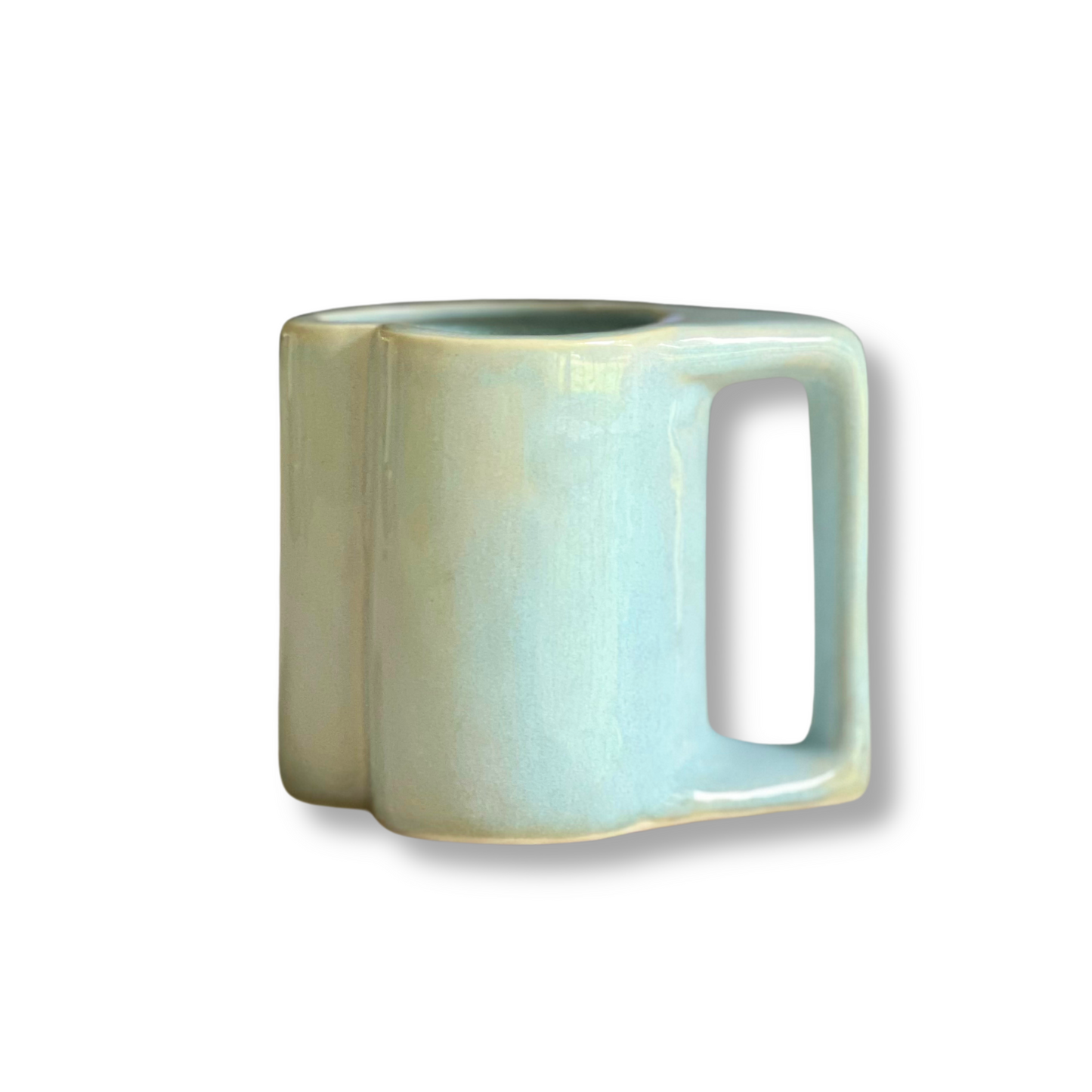 ceramic heart mug