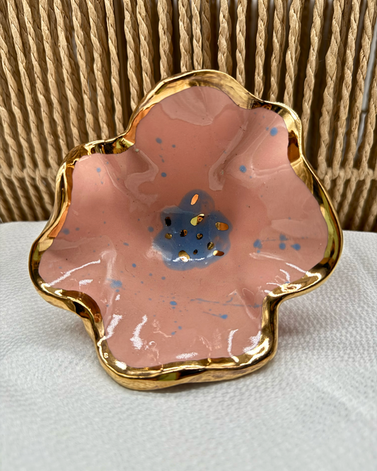 Floral Pedestal Bowl No. 8 | The Garden Table Collection