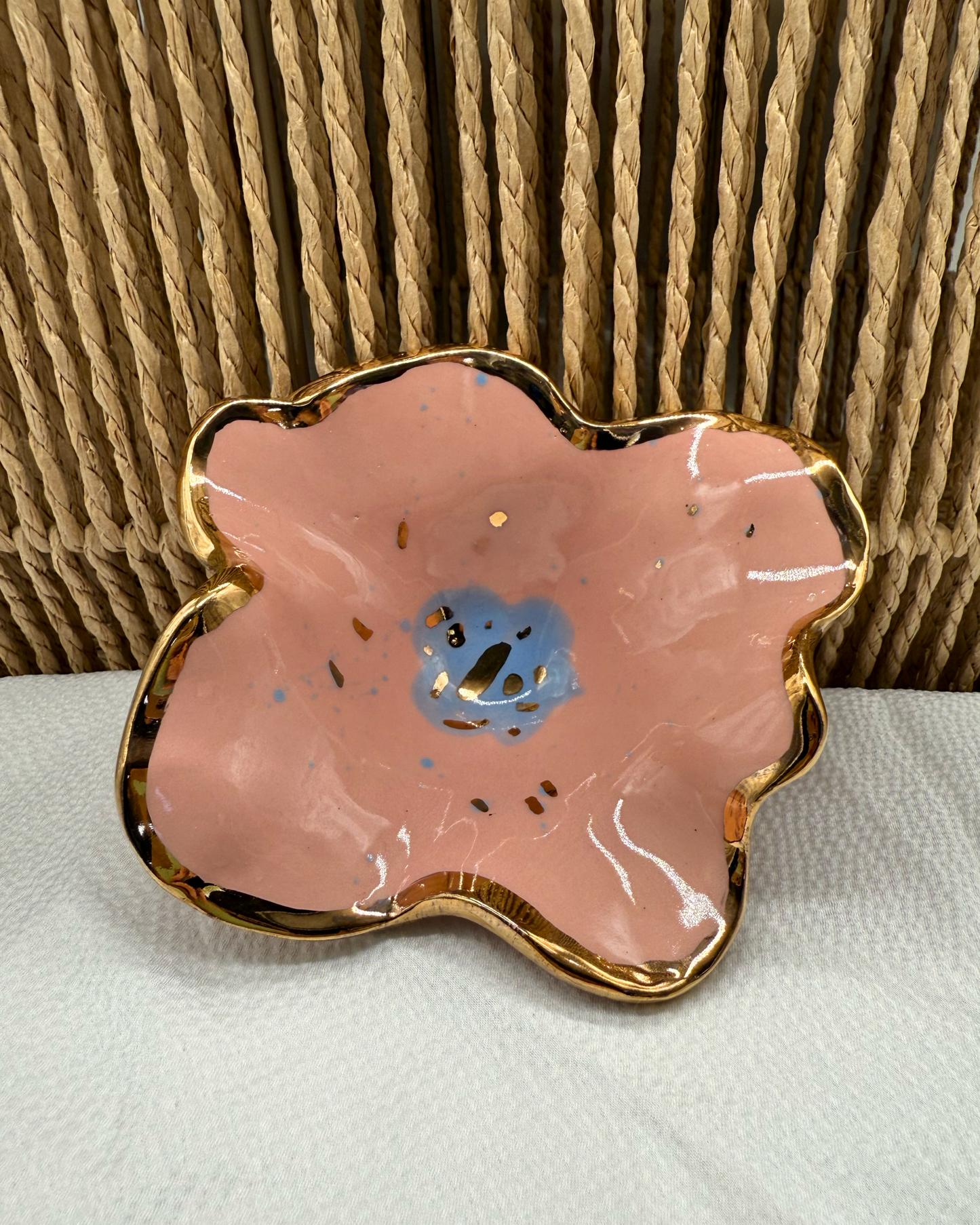 Floral Pedestal Bowl No. 9 | The Garden Table Collection