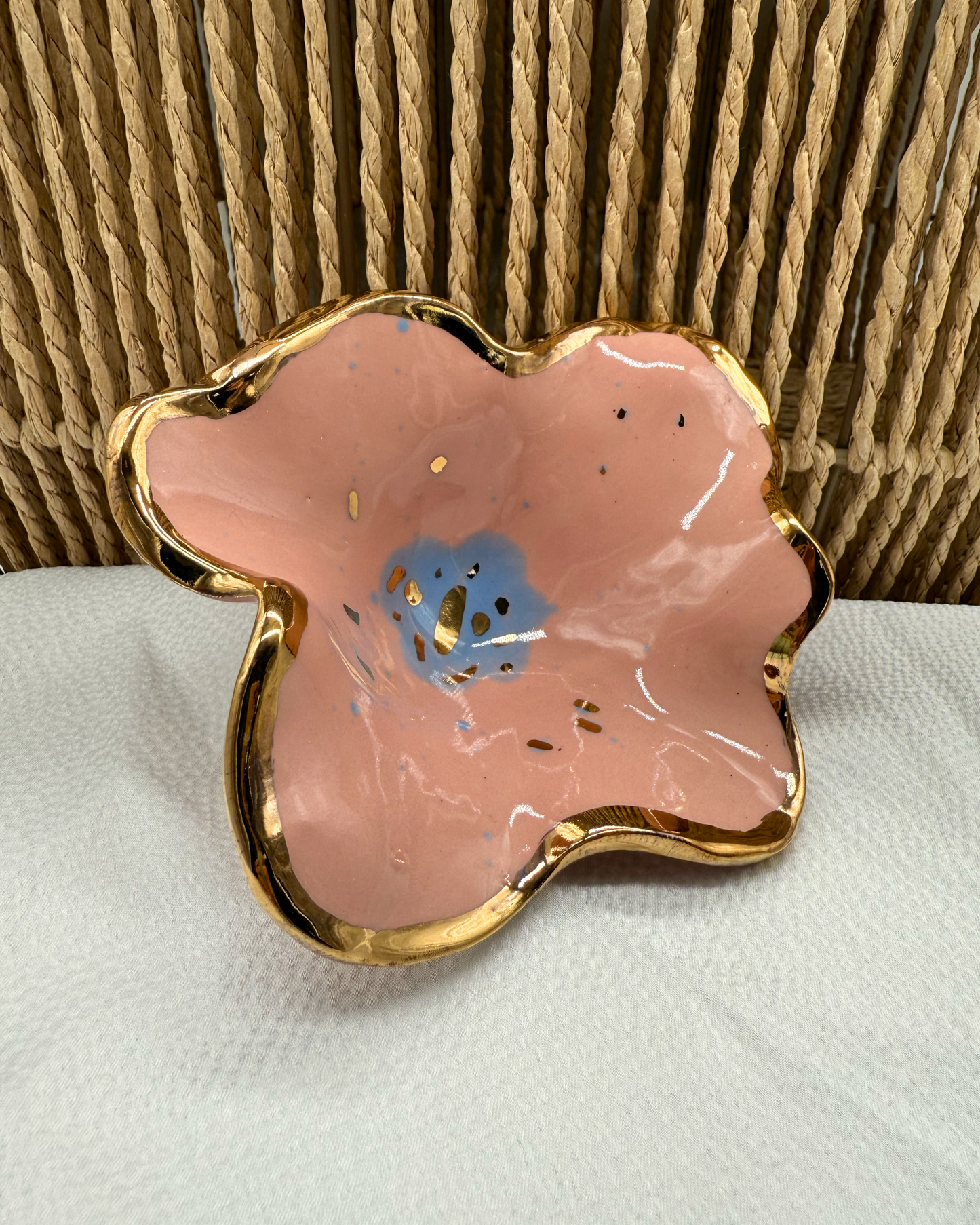 Floral Pedestal Bowl No. 9 | The Garden Table Collection